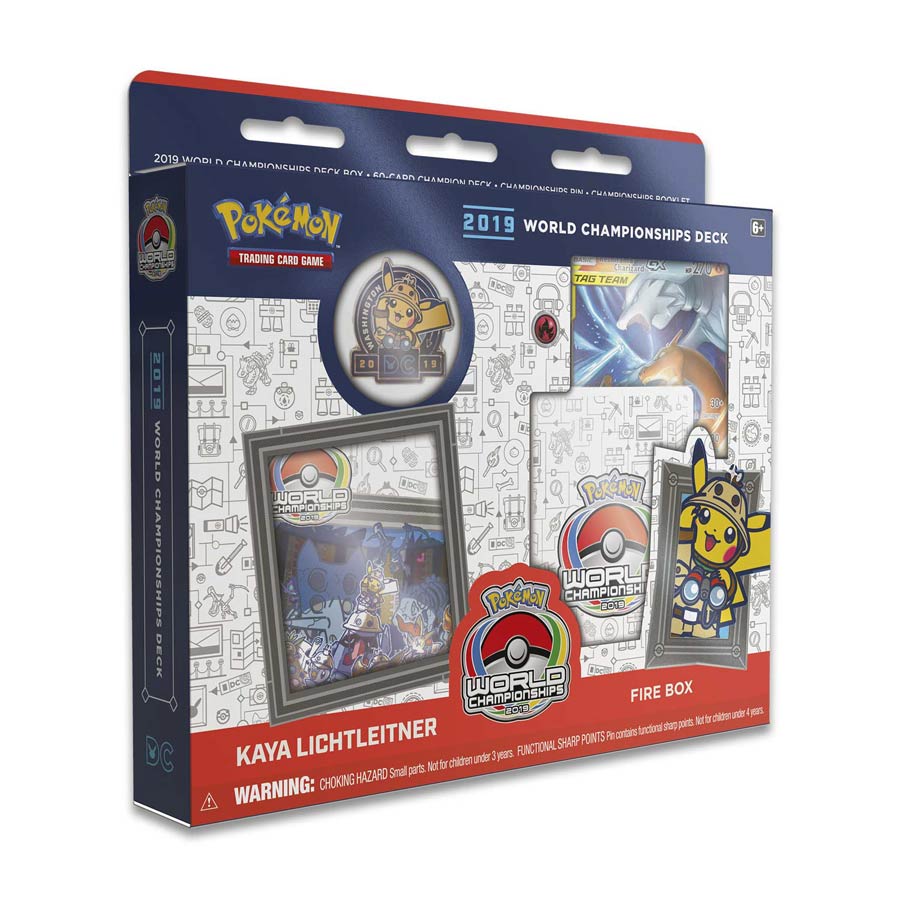 Pokemon TCG 2019 World Championship Deck - Fire Box (Kaya Lichtleiner)