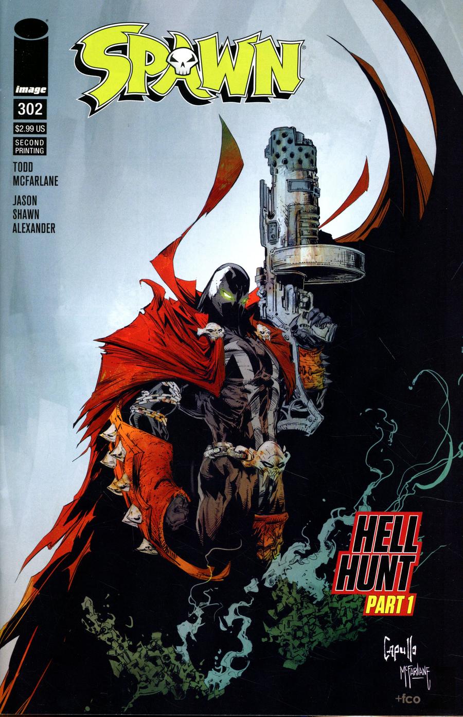 Spawn #302 Cover F 2nd Ptg