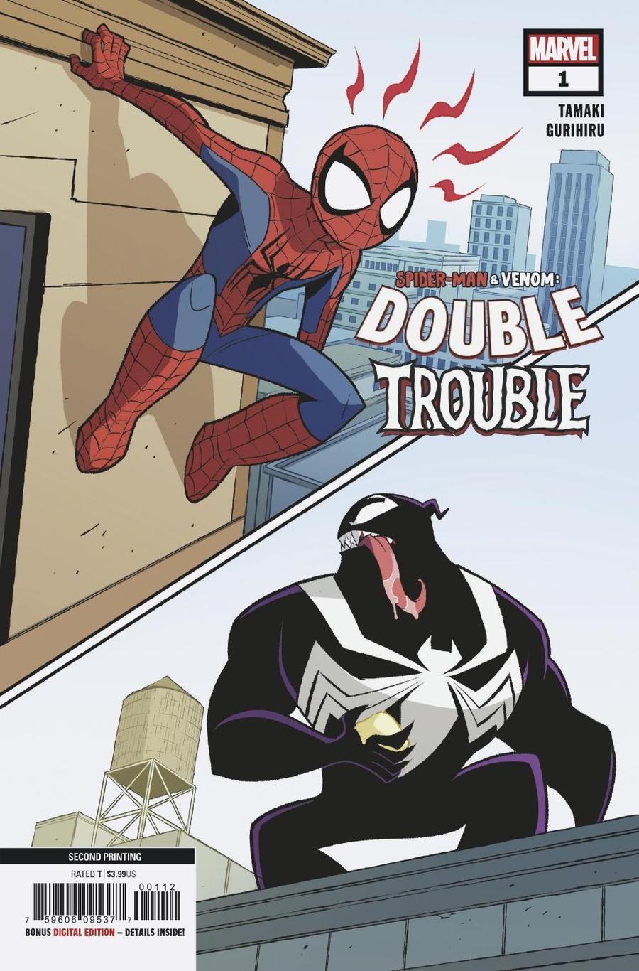 Spider-Man Venom Double Trouble #1 Cover F 2nd Ptg Gurihiru Variant Cover