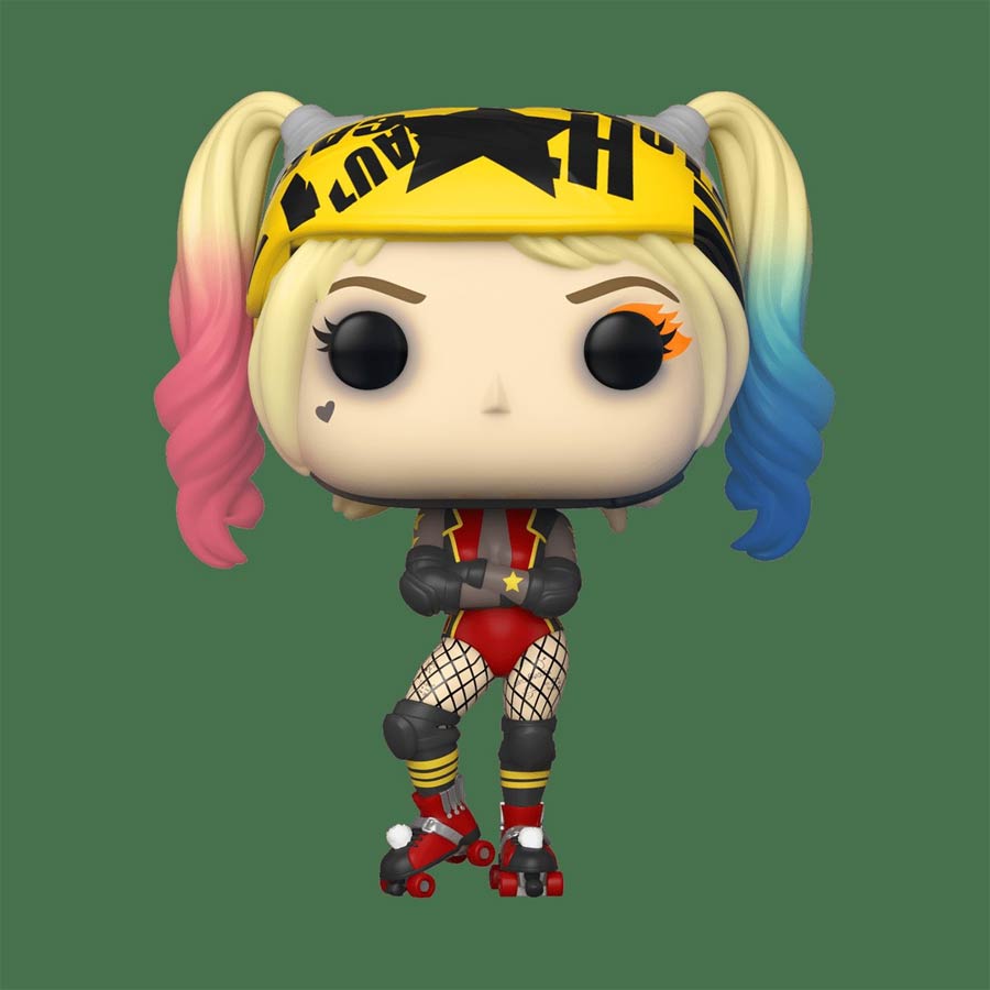 POP Heroes Birds Of Prey Movie Harley Quinn Roller Derby Vinyl Figure