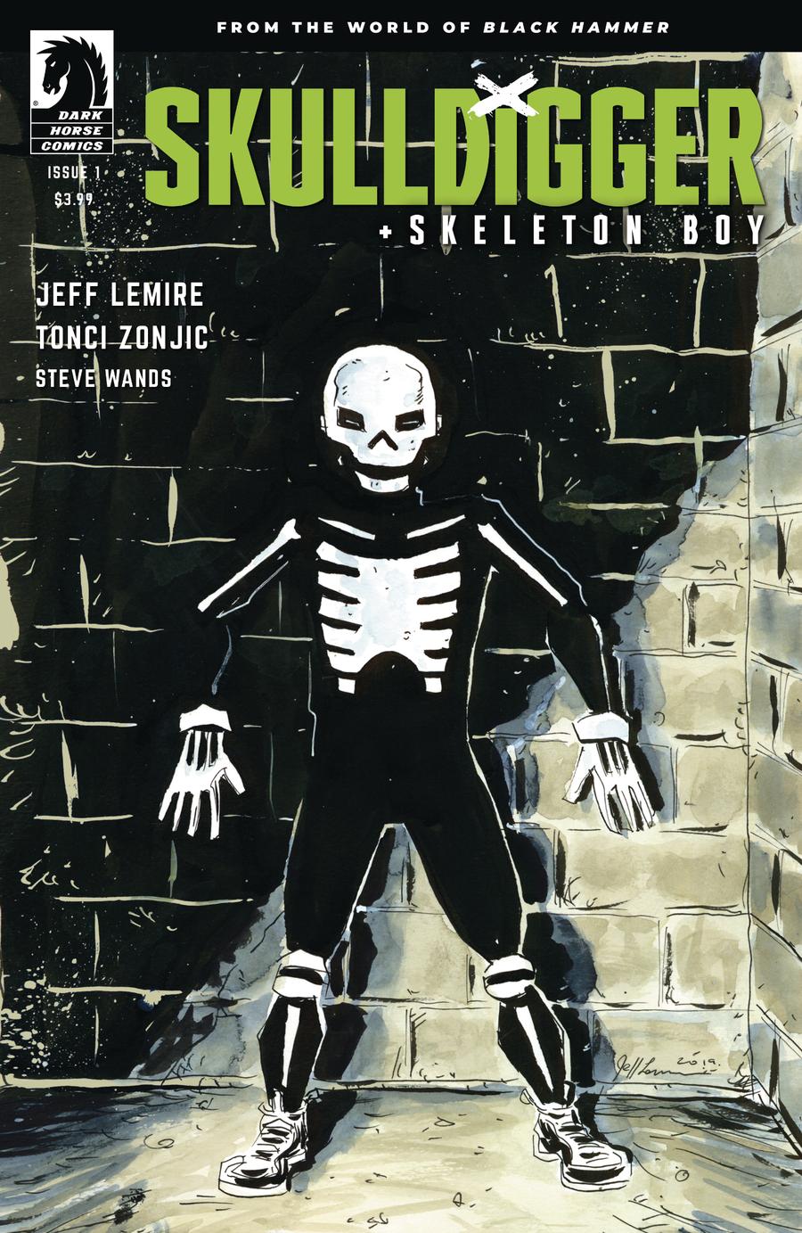 Skulldigger And Skeleton Boy From The World Of Black Hammer #1 Cover C Variant Jeff Lemire Cover