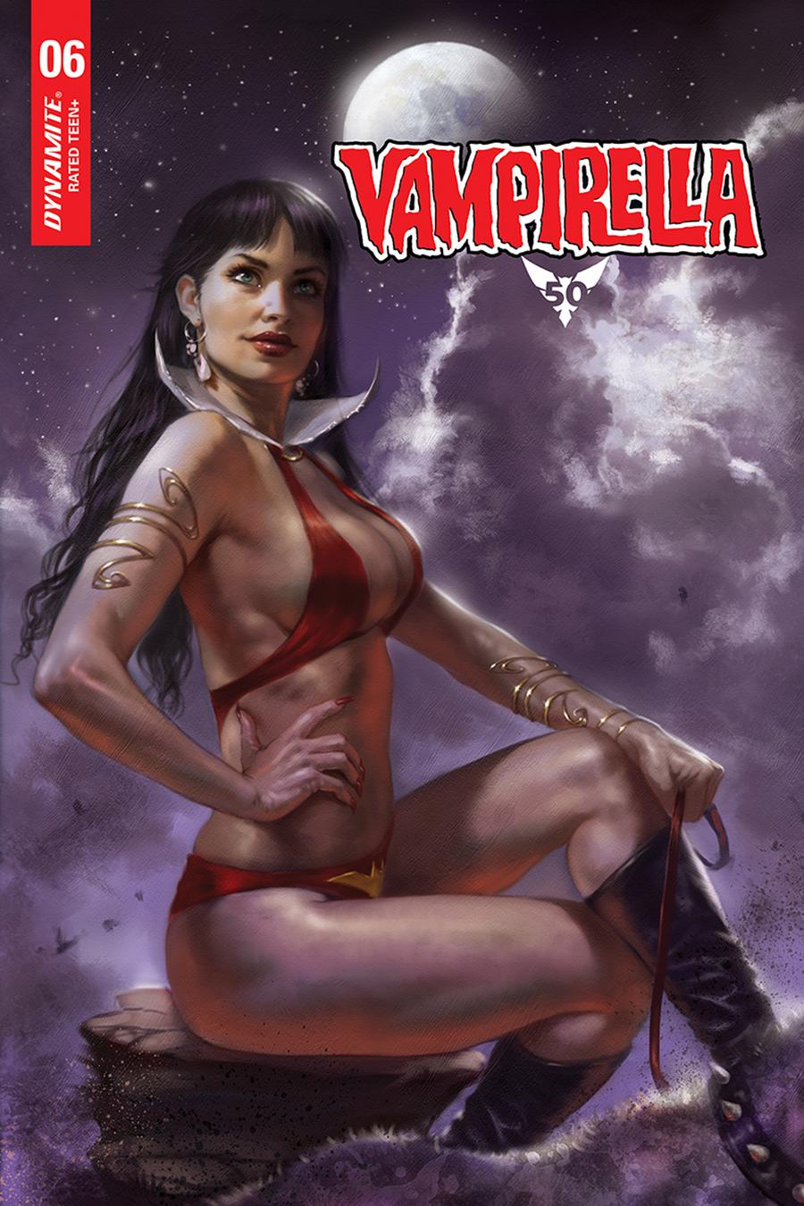 Vampirella Vol 8 #6 Cover O Incentive Lucio Parrillo Sneak Peek Variant Cover