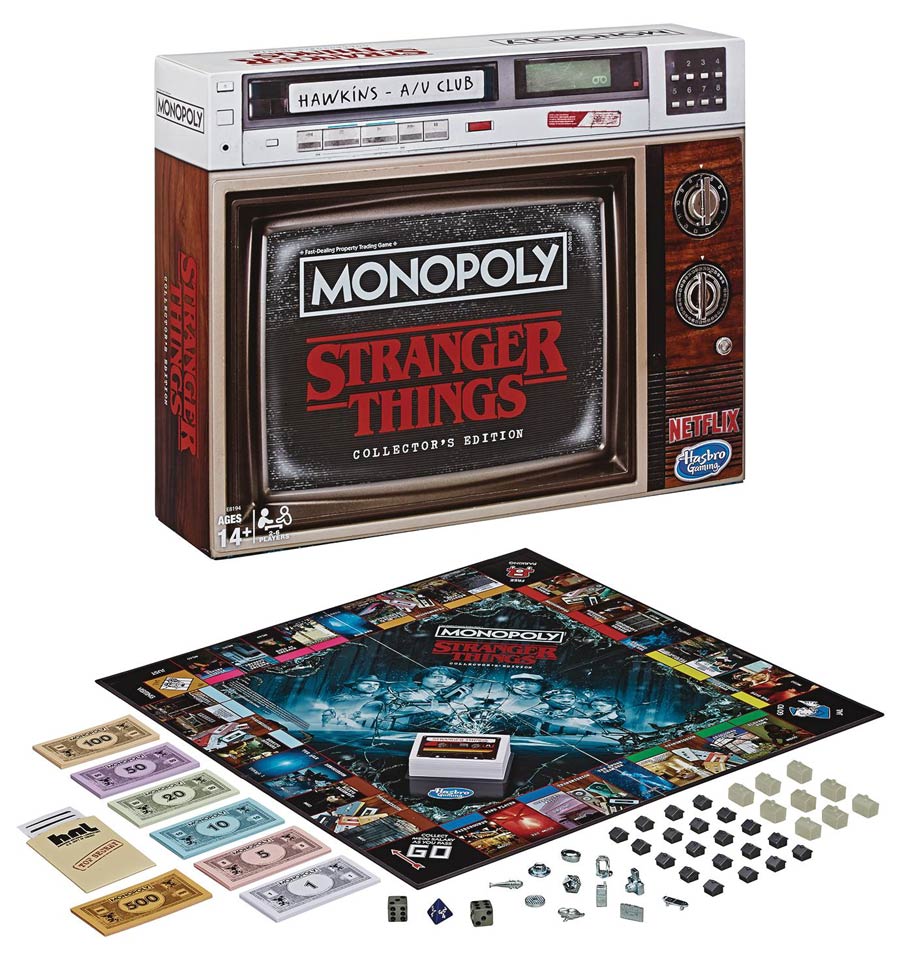 Monopoly Stranger Things Collector Edition Game