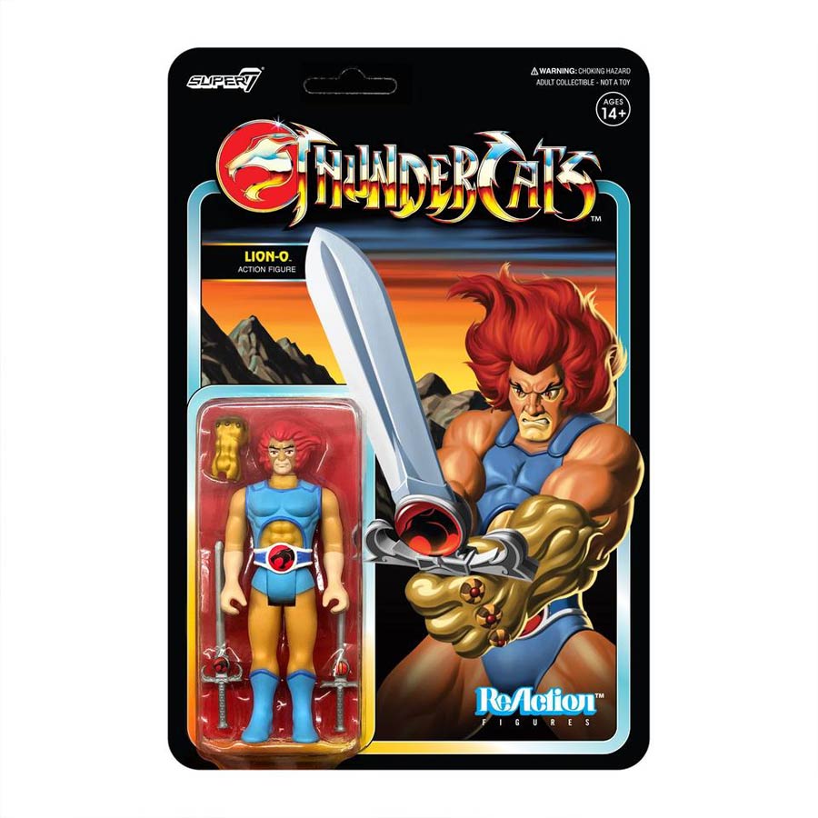 Thundercats Wave 1 ReAction Figure - Lion-O