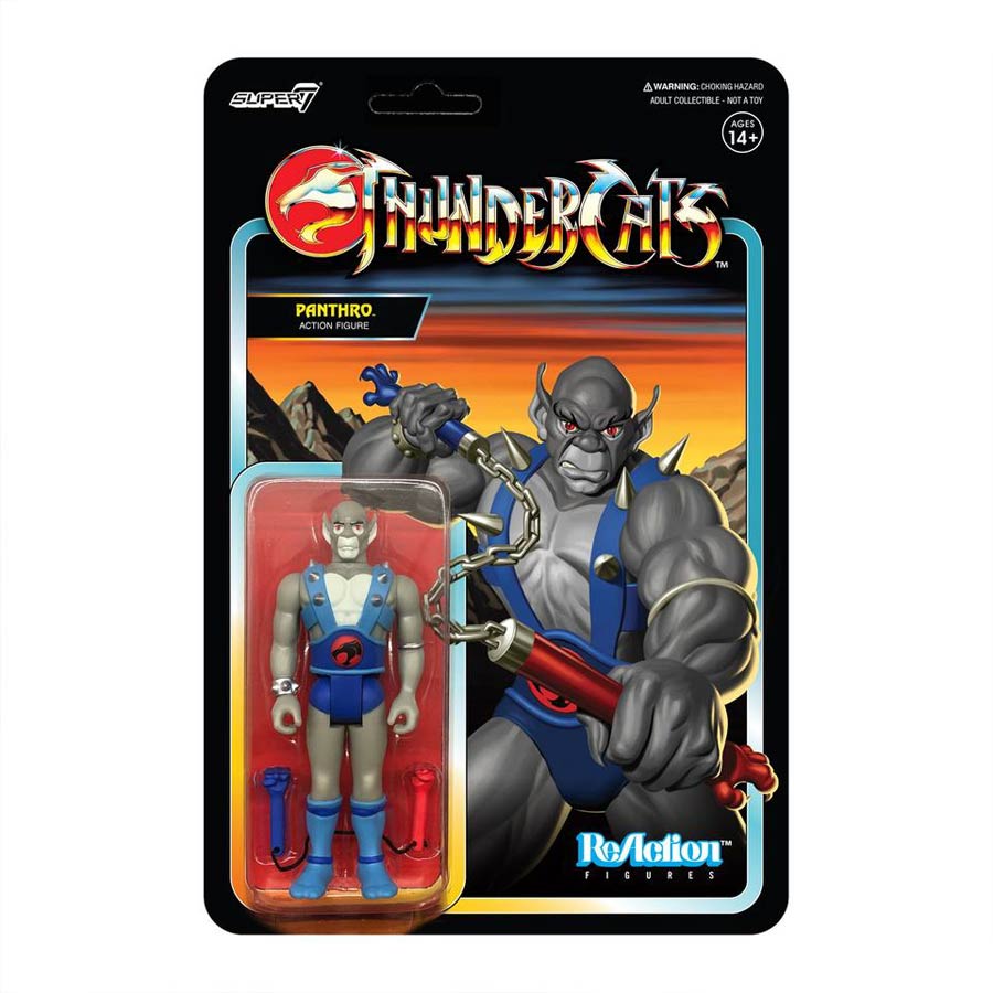 Thundercats Wave 1 ReAction Figure - Panthro