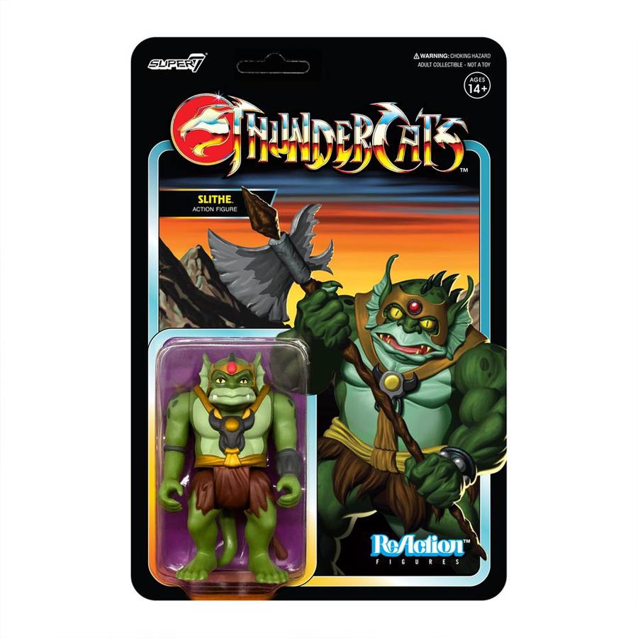 Thundercats Wave 1 ReAction Figure - Slithe
