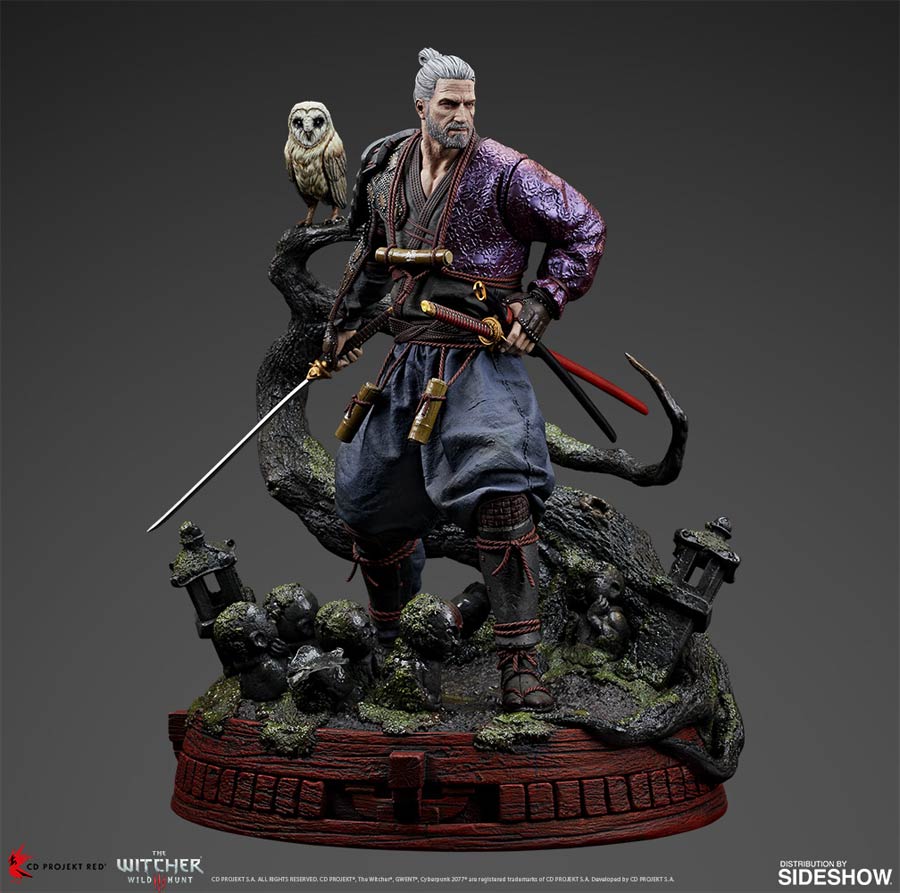 Witcher 3 Wild Hunt Geralt Ronin Statue