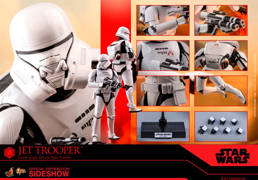 Star Wars The Rise Of Skywalker Jet Trooper Sixth Scale Figure
