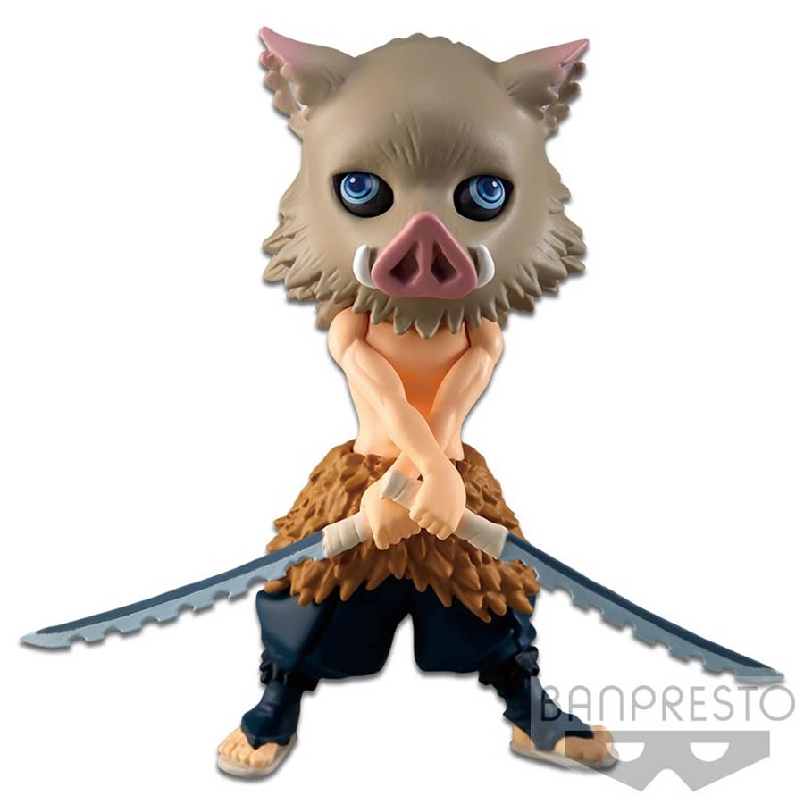 Kimetsu No Yaiba Petit Vol 2 Q-Posket Figure - Inosuke Hashibira