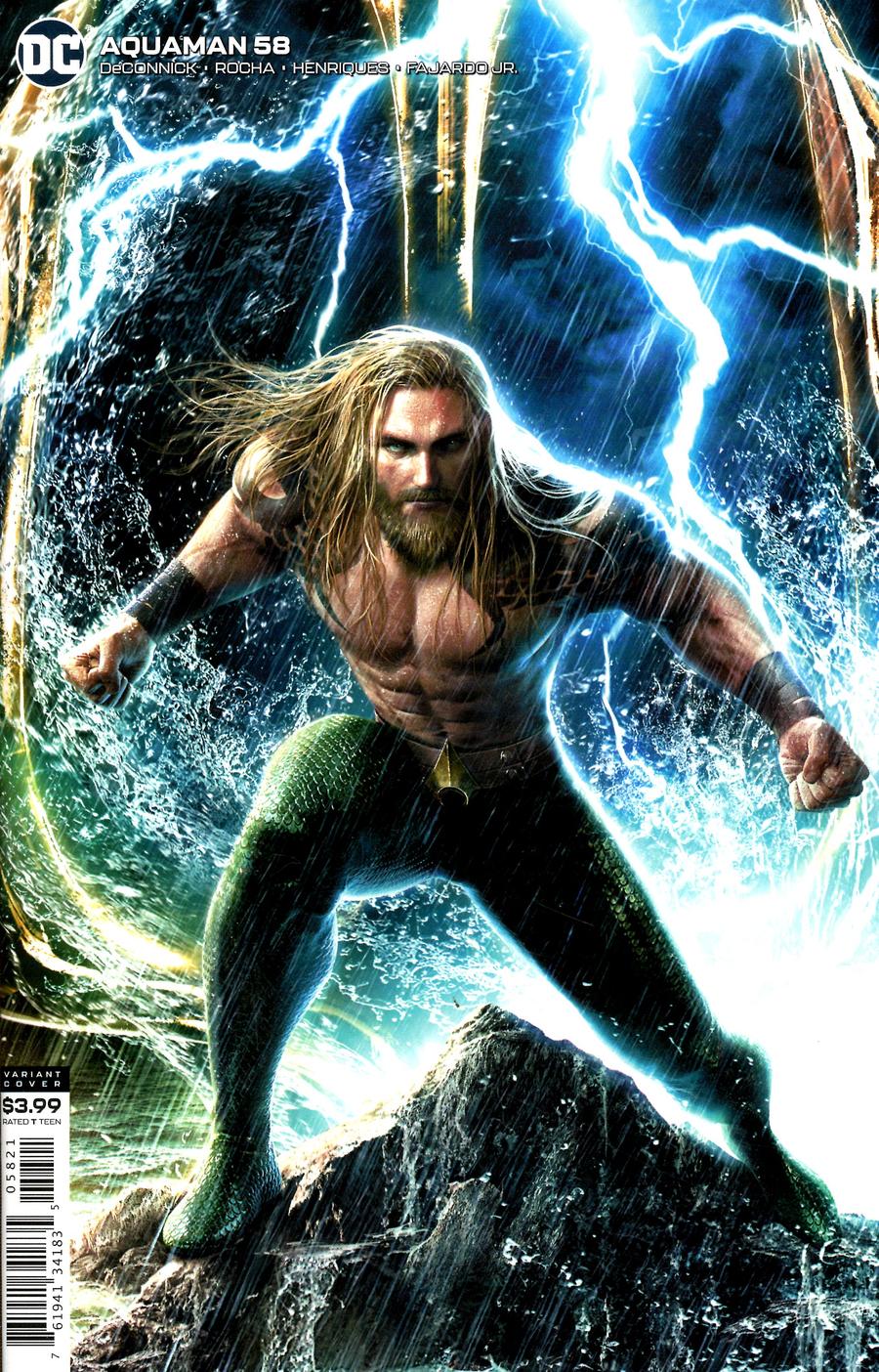 Aquaman Vol 6 #58 Cover B Variant Jeremy Roberts Cover