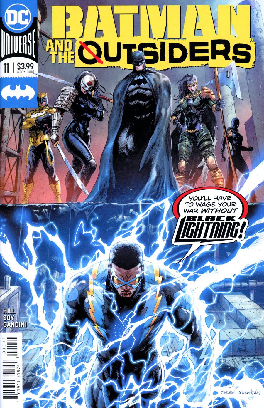 Batman And The Outsiders Vol 3 #11 Cover A Regular Tyler Kirkham Cover