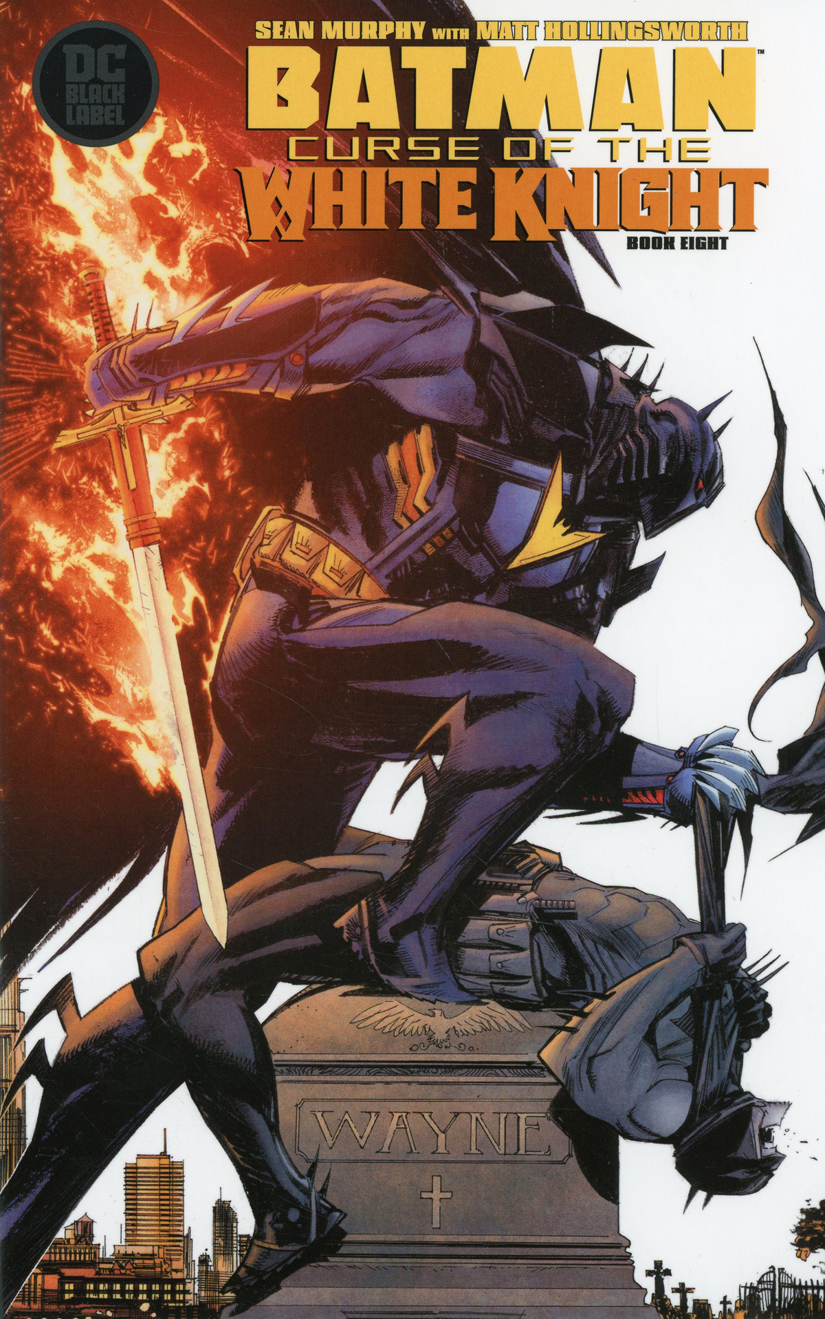 Batman Curse Of The White Knight #8 Cover A Regular Sean Murphy Cover
