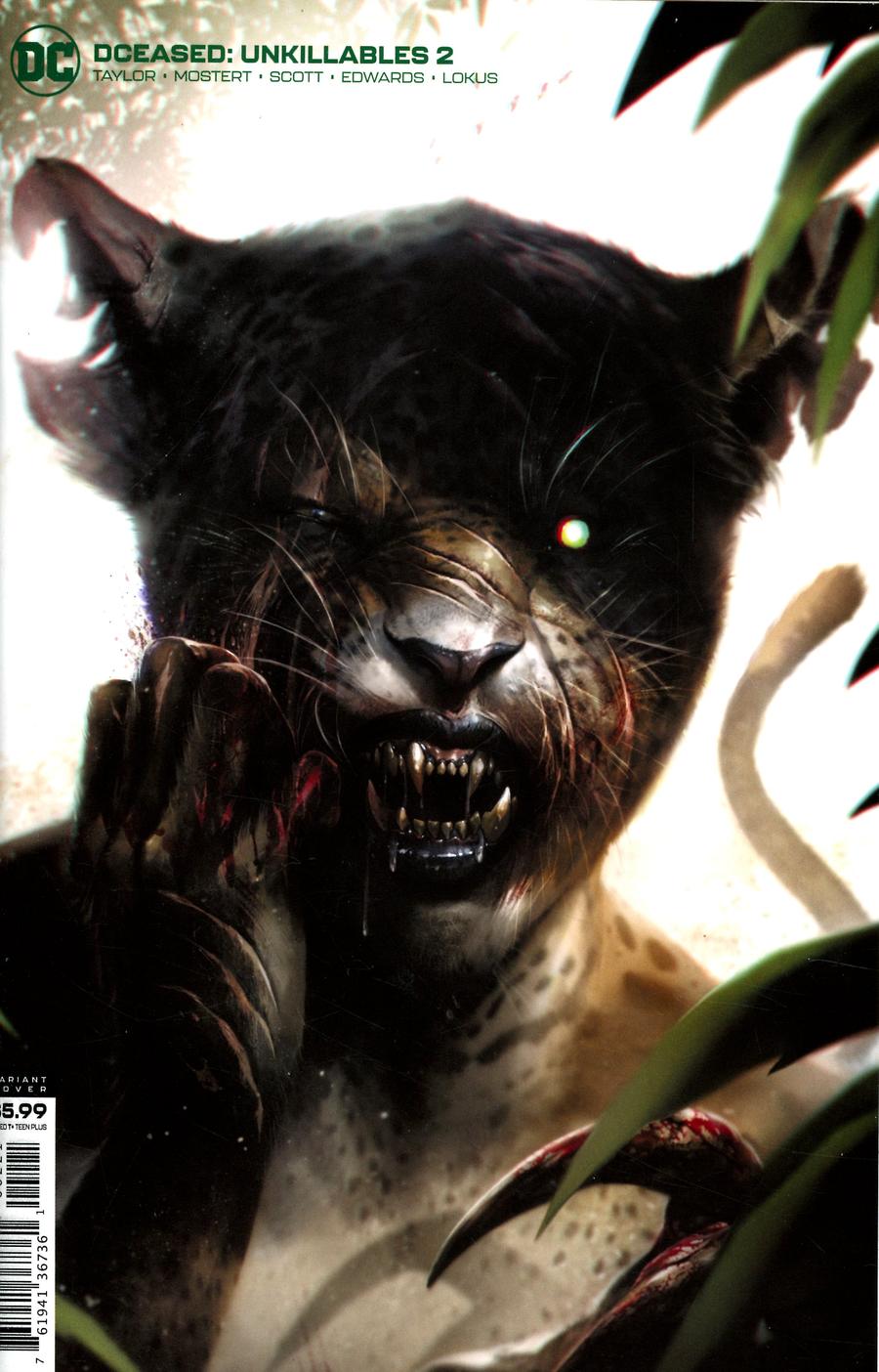 DCeased Unkillables #2 Cover B Variant Francesco Mattina Card Stock Cover