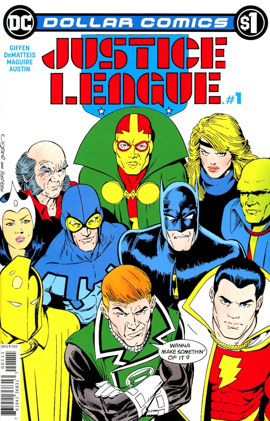 Dollar Comics Justice League #1
