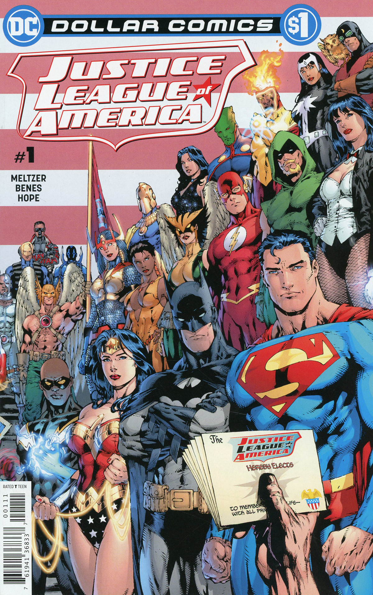 Dollar Comics Justice League Of America Vol 2 #1