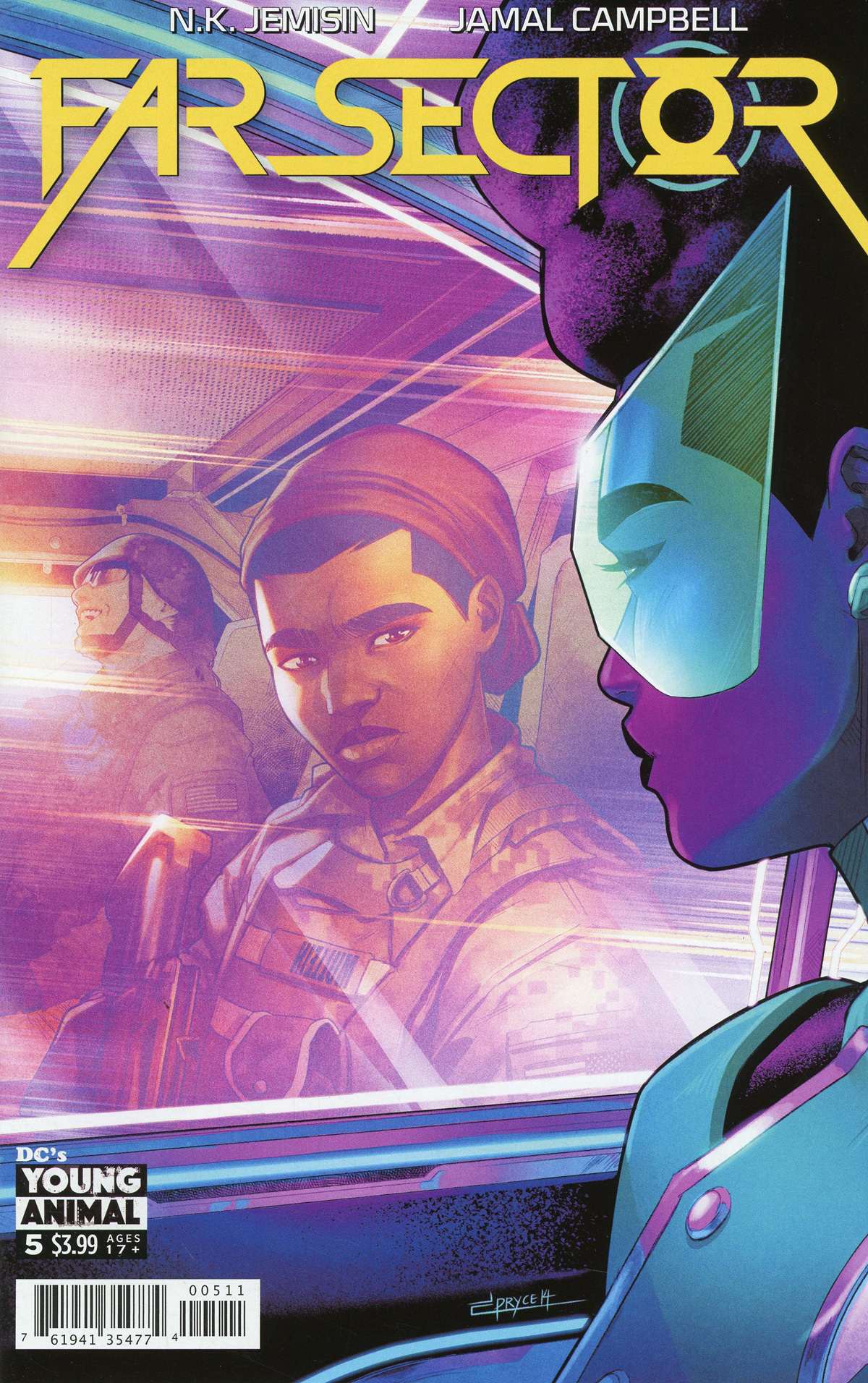 Far Sector #5 Cover A Regular Jamal Campbell Cover