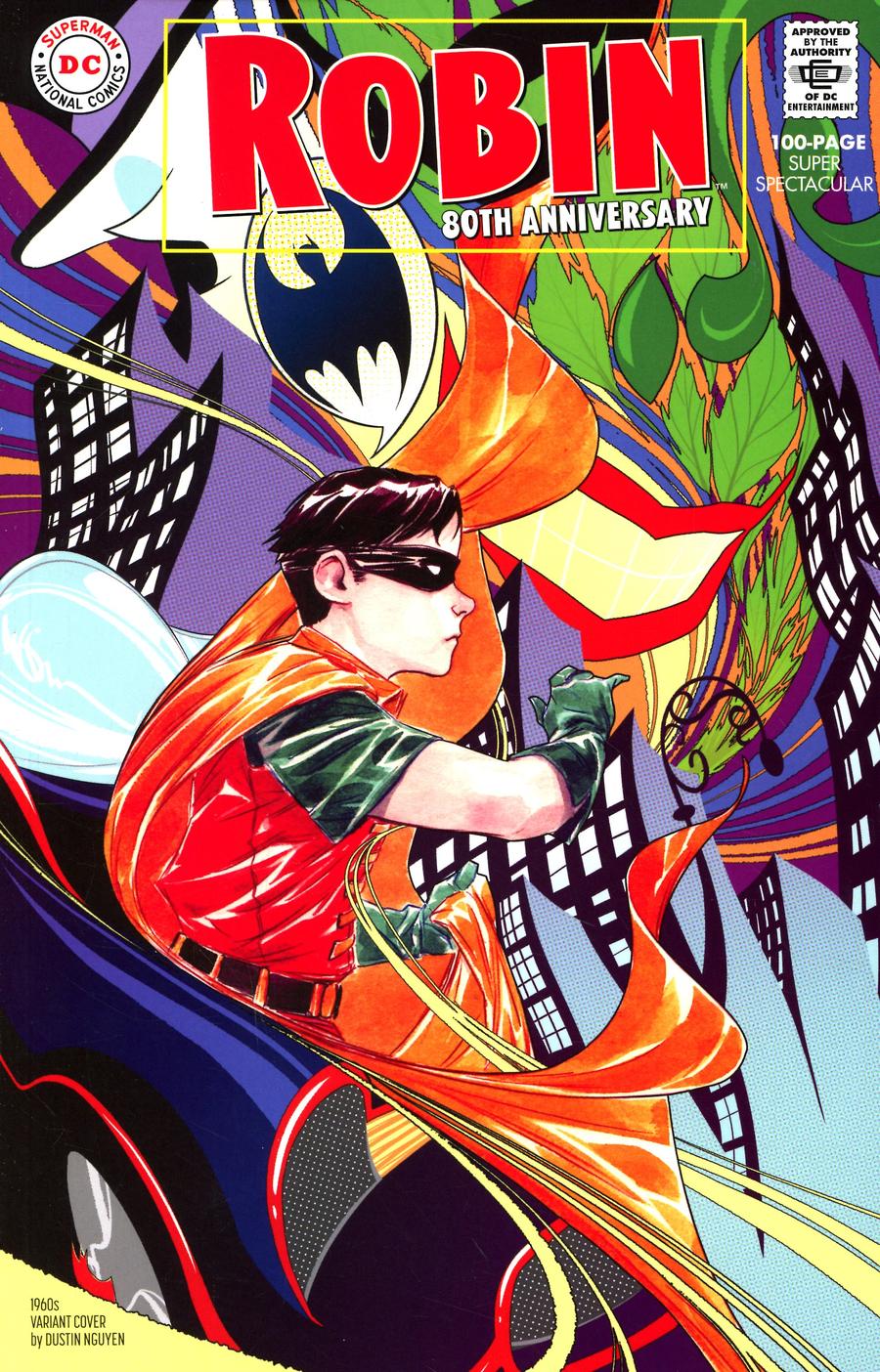 Robin 80th Anniversary 100-Page Super Spectacular #1 Cover D Variant Dustin Nguyen 1960s Cover