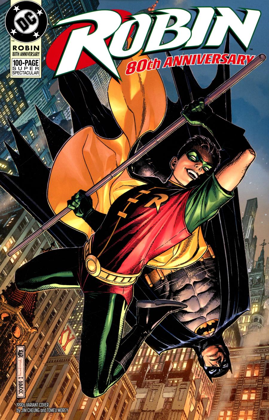 Robin 80th Anniversary 100-Page Super Spectacular #1 Cover G Variant Jim Cheung 1990s Cover