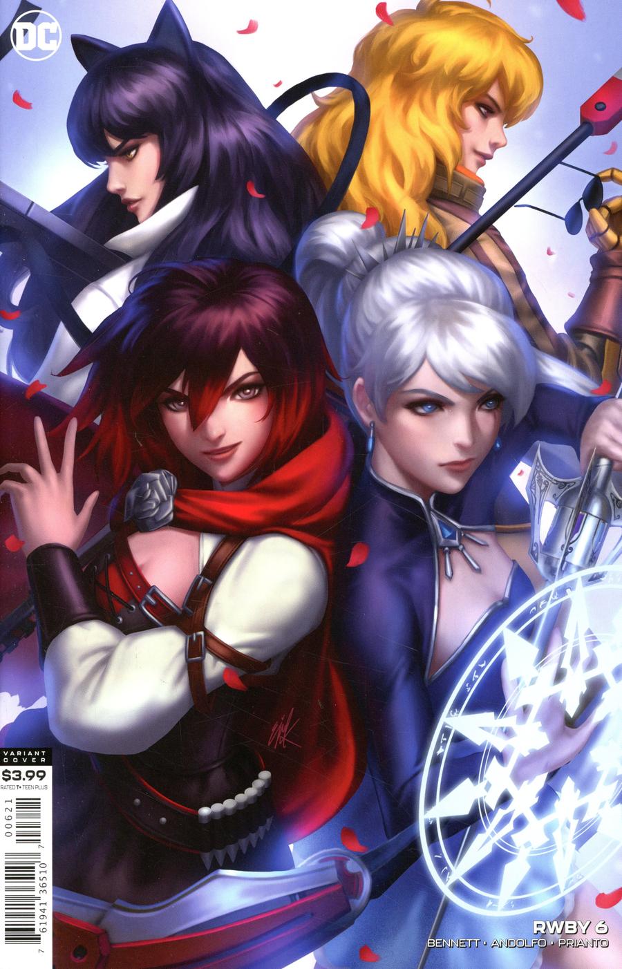 RWBY #6 Cover B Variant Ejikure Cover