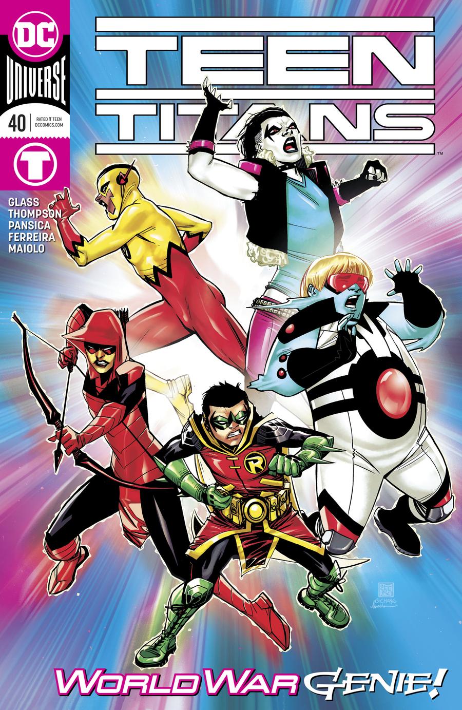 Teen Titans Vol 6 #40 Cover A Regular Bernard Chang Cover