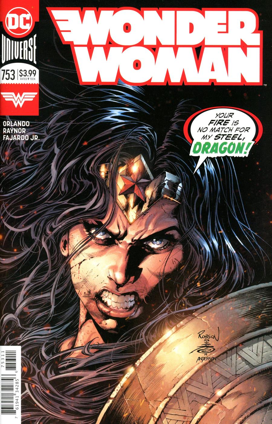 Wonder Woman Vol 5 #753 Cover A Regular Robson Rocha & Danny Miki Cover