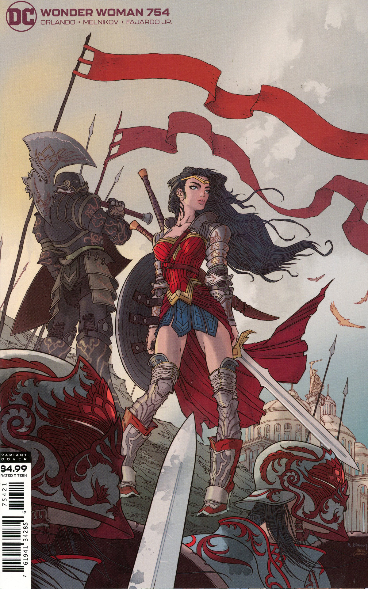Wonder Woman Vol 5 #754 Cover B Variant Rafael Grampa Card Stock Cover