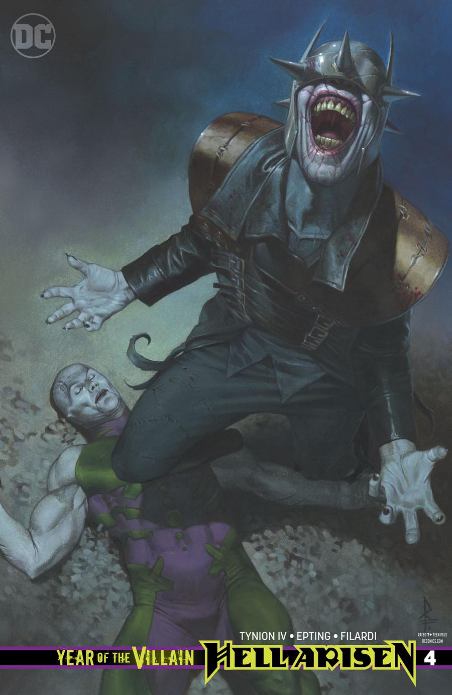 Year Of The Villain Hell Arisen #4 Cover B Variant Riccardo Federici Cover