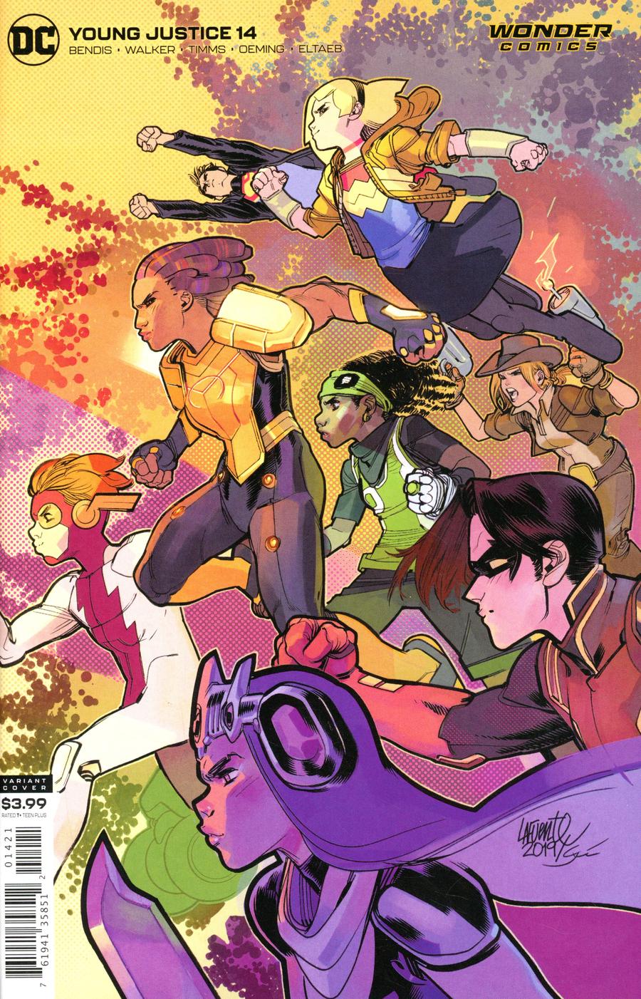 Young Justice Vol 3 #14 Cover B Variant David LaFuente Cover