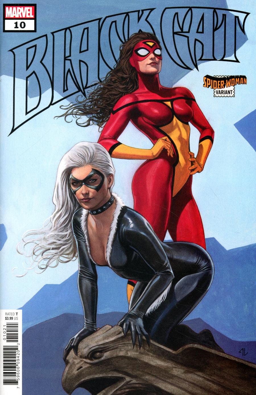 Black Cat #10 Cover B Variant Adi Granov Spider-Woman Cover