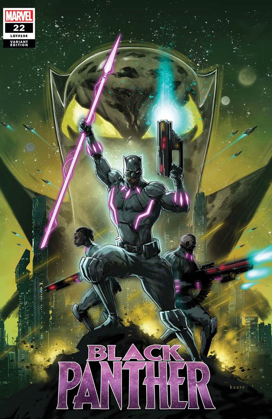 Black Panther Vol 7 #22 Cover B Variant Kaare Andrews Cover