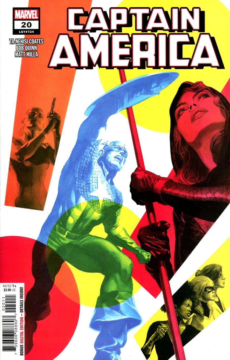 Captain America Vol 9 #20 Cover A Regular Alex Ross Cover