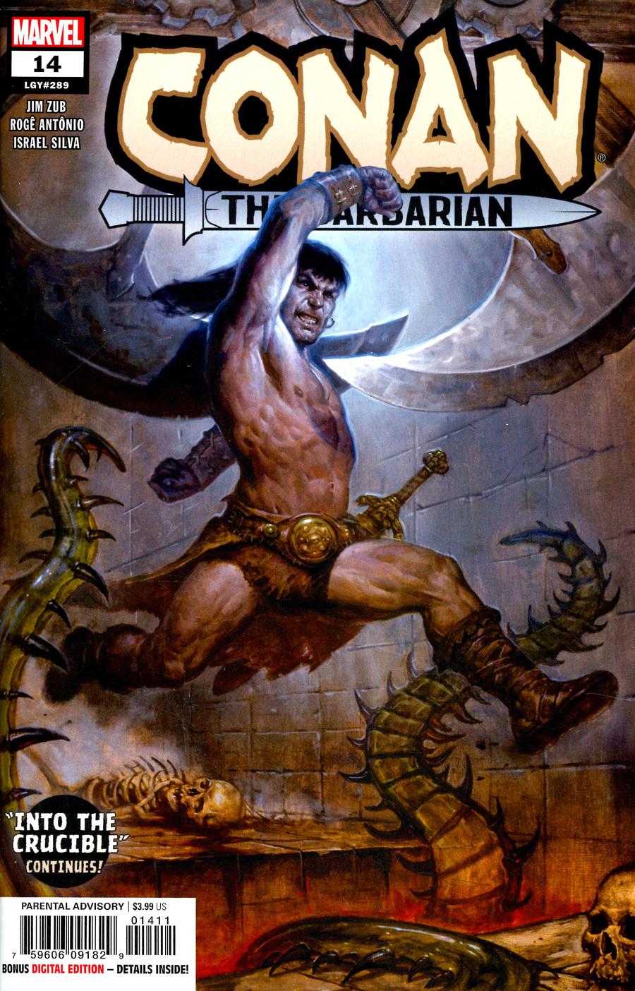 Conan The Barbarian Vol 4 #14 Cover A Regular EM Gist Cover