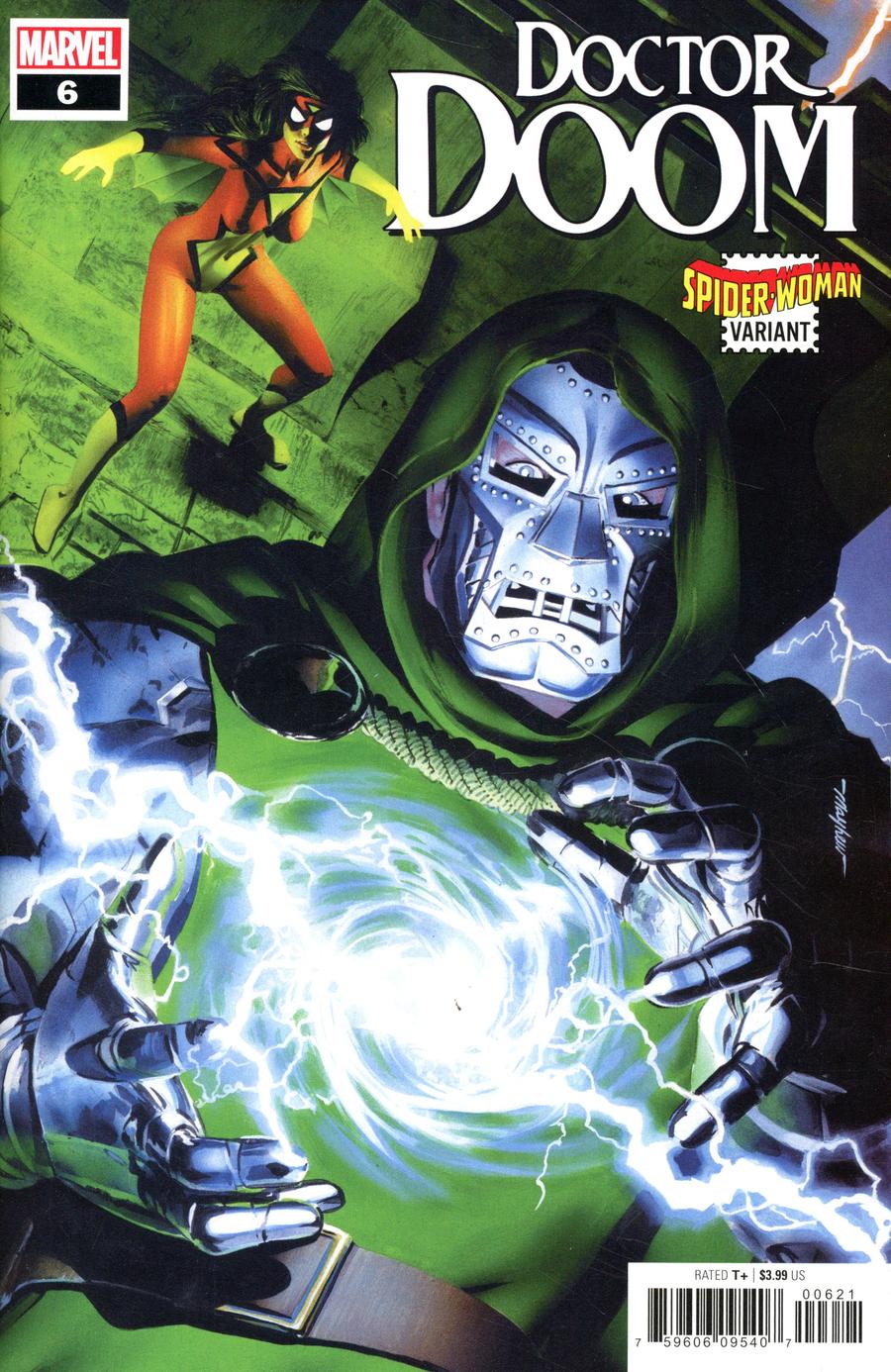 Doctor Doom #6 Cover B Variant Mike Mayhew Spider-Woman Cover