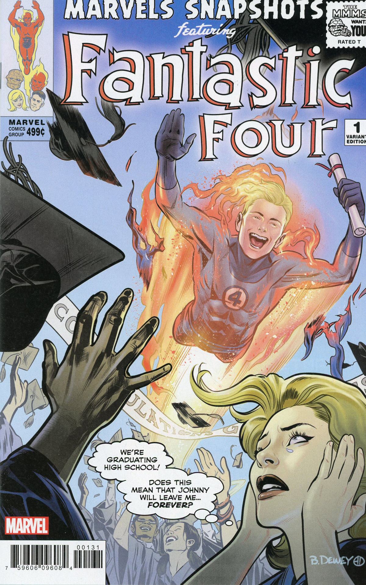 Fantastic Four Marvels Snapshots #1 Cover B Variant Benjamin Dewey Cover