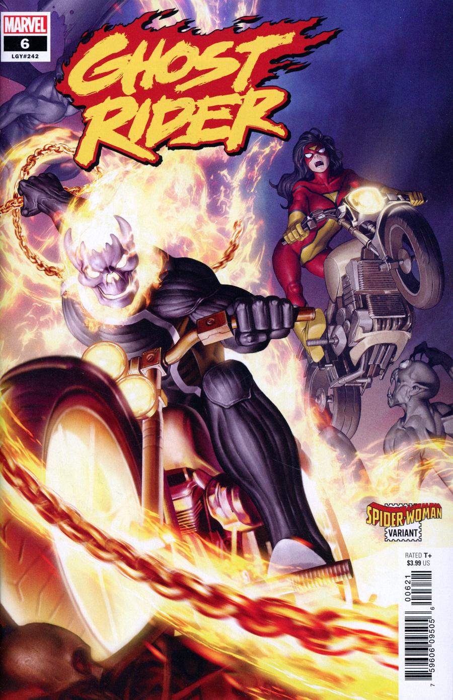 Ghost Rider Vol 8 #6 Cover B Variant Junggeun Yoon Spider-Woman Cover