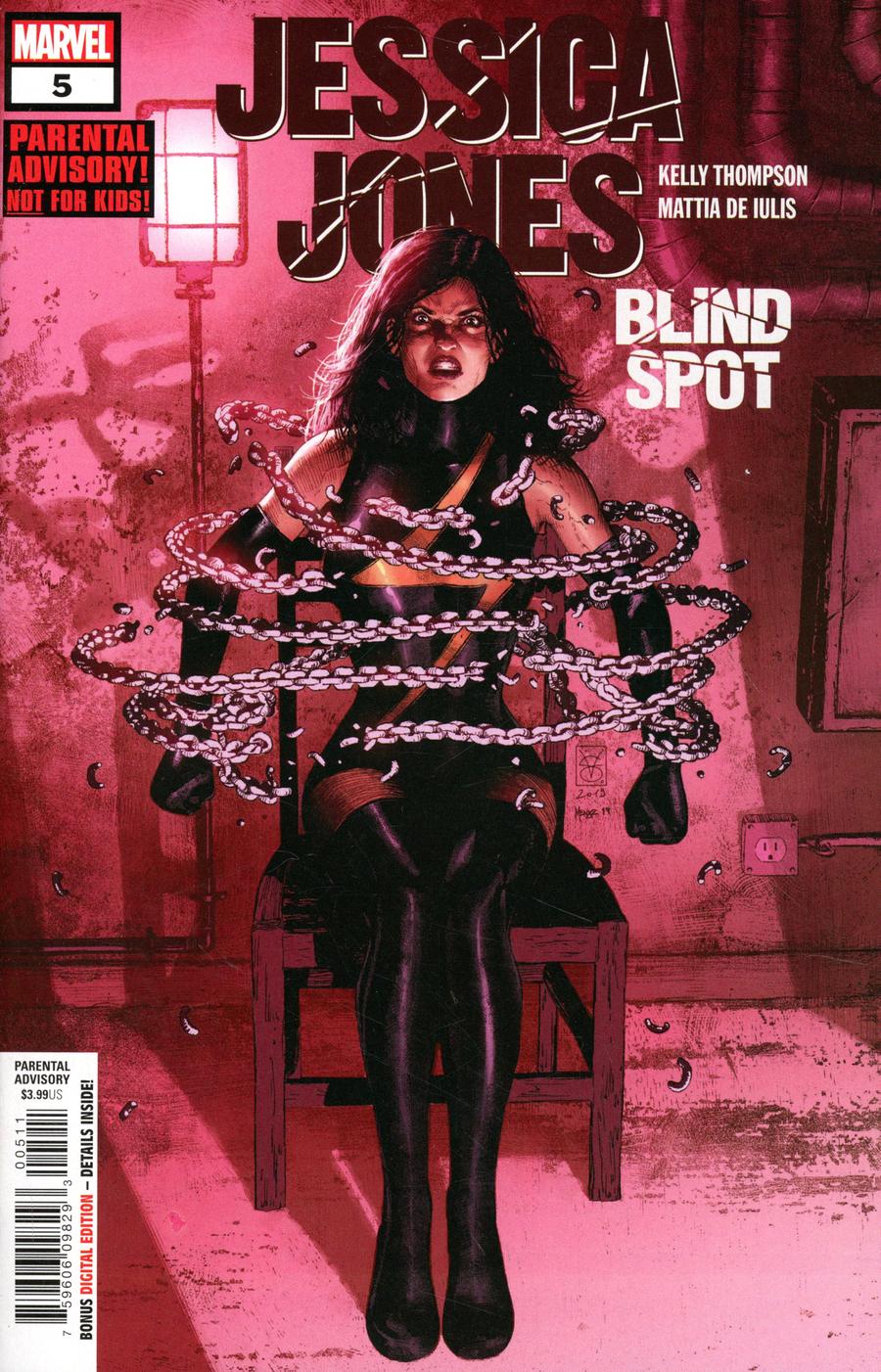 Jessica Jones Blind Spot #5 Cover A Regular Valerio Giangiordano Cover