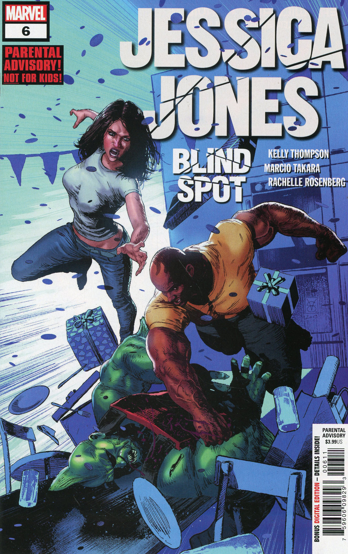 Jessica Jones Blind Spot #6 Cover A Regular Valerio Giangiordano Cover