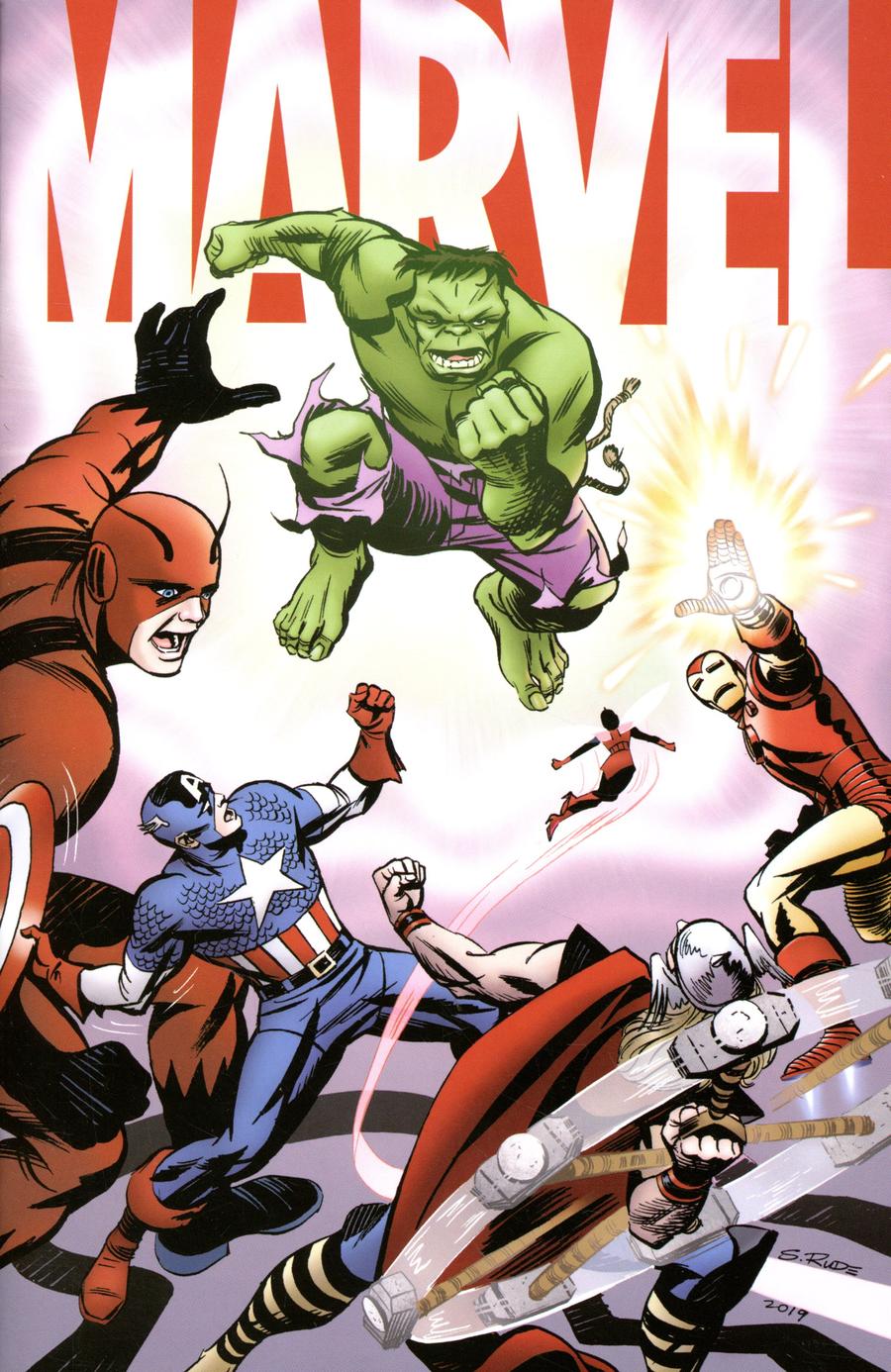 Marvel #1 Cover B Variant Steve Rude Cover