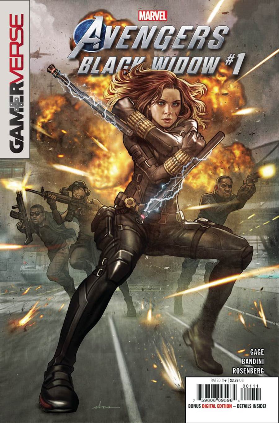 Marvels Avengers Black Widow #1 Cover A Regular Stonehouse Cover