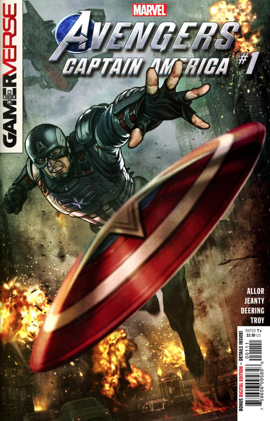 Marvels Avengers Captain America #1 Cover A Regular Stonehouse Cover