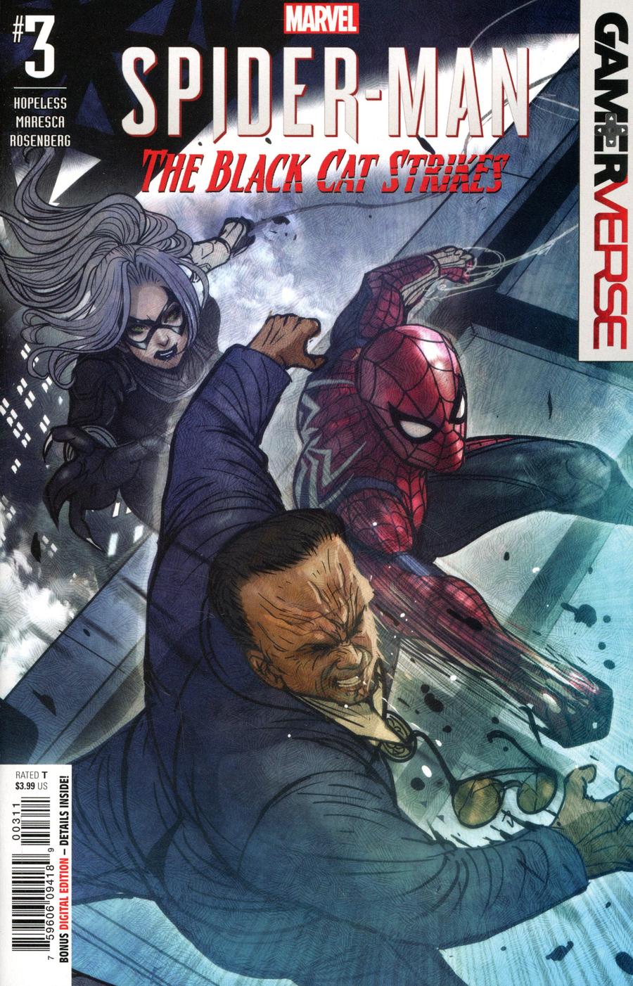 Marvels Spider-Man Black Cat Strikes #3 Cover A Regular Sana Takeda Cover