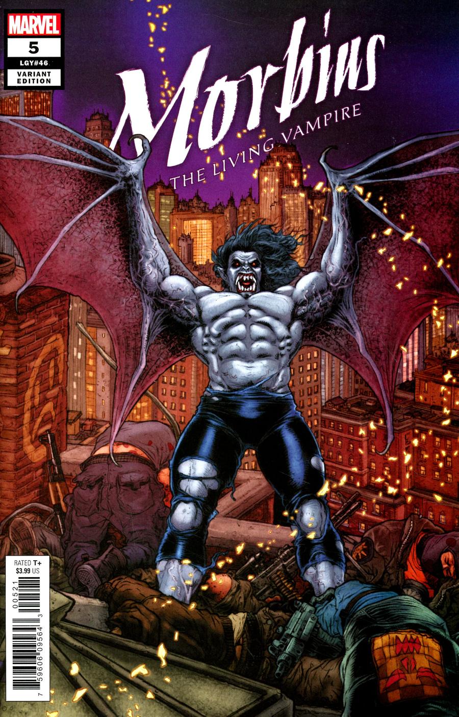 Morbius #5 Cover C Variant Juan Jose Ryp Connecting Cover