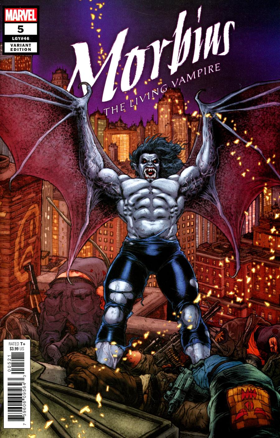 Morbius #5 Cover C Variant Juan Jose Ryp Connecting Cover