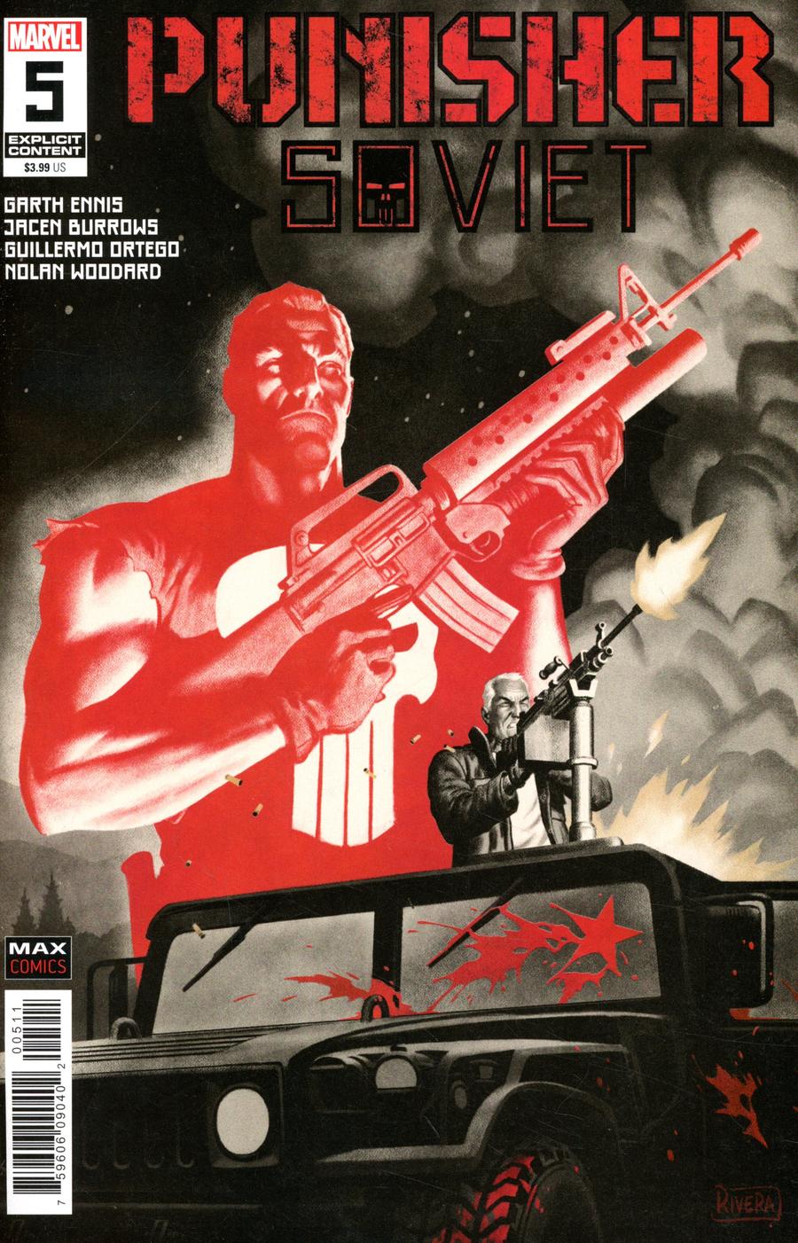 Punisher Soviet #5 Cover A Regular Paolo Rivera Cover