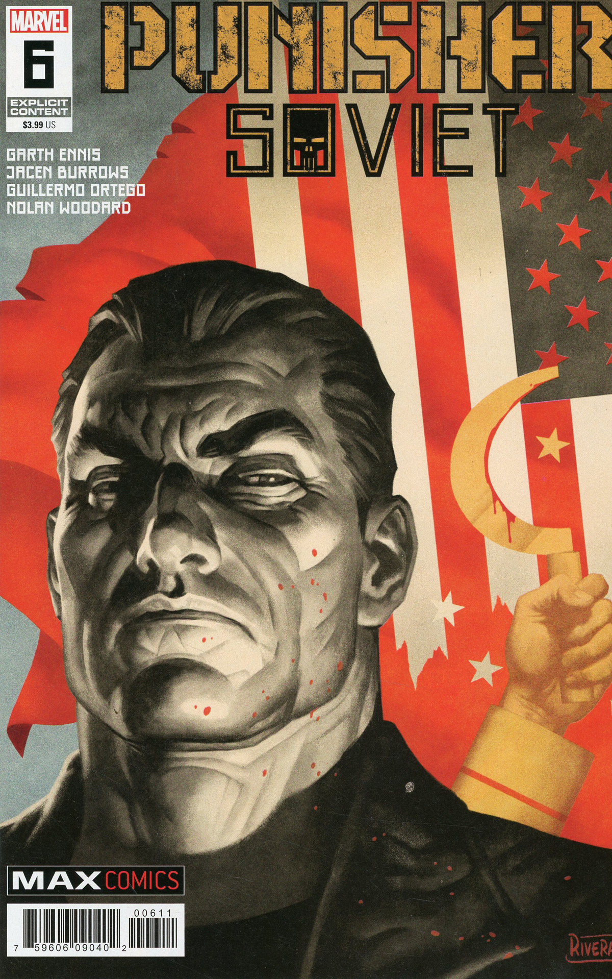 Punisher Soviet #6 Cover A Regular Paolo Rivera Cover