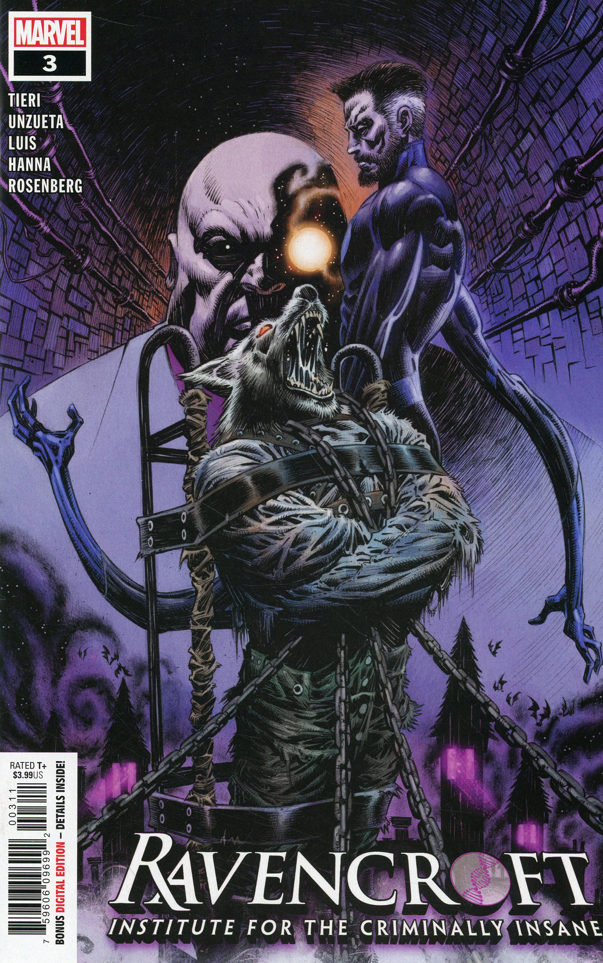 Ravencroft #3 Cover A Regular Kyle Hotz Cover