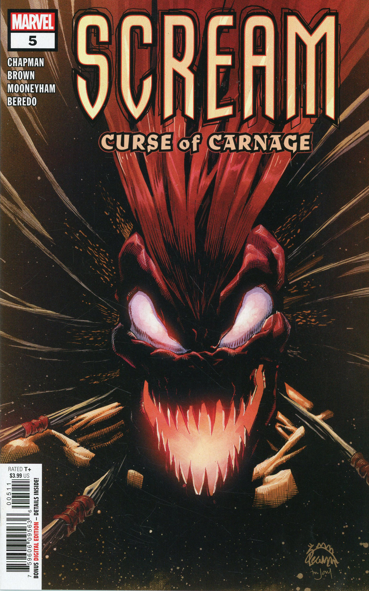 Scream Curse Of Carnage #5 Cover A Regular Ryan Stegman Cover