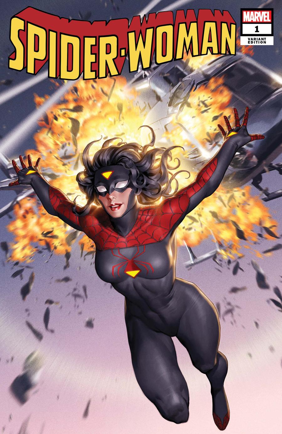 Spider-Woman Vol 7 #1 Cover B Variant Junggeun Yoon New Costume Cover