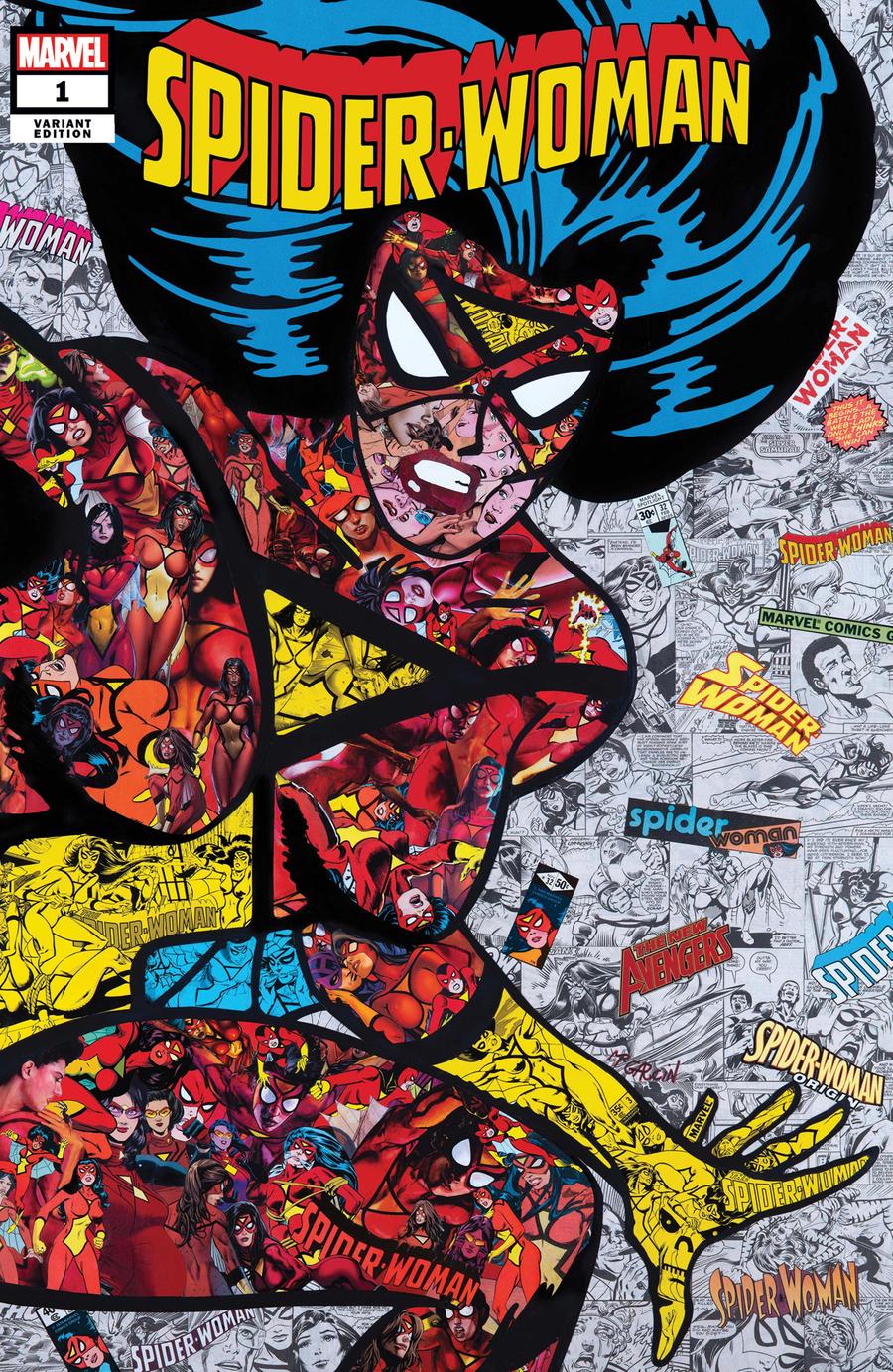 Spider-Woman Vol 7 #1 Cover F Variant Mr Garcin Cover