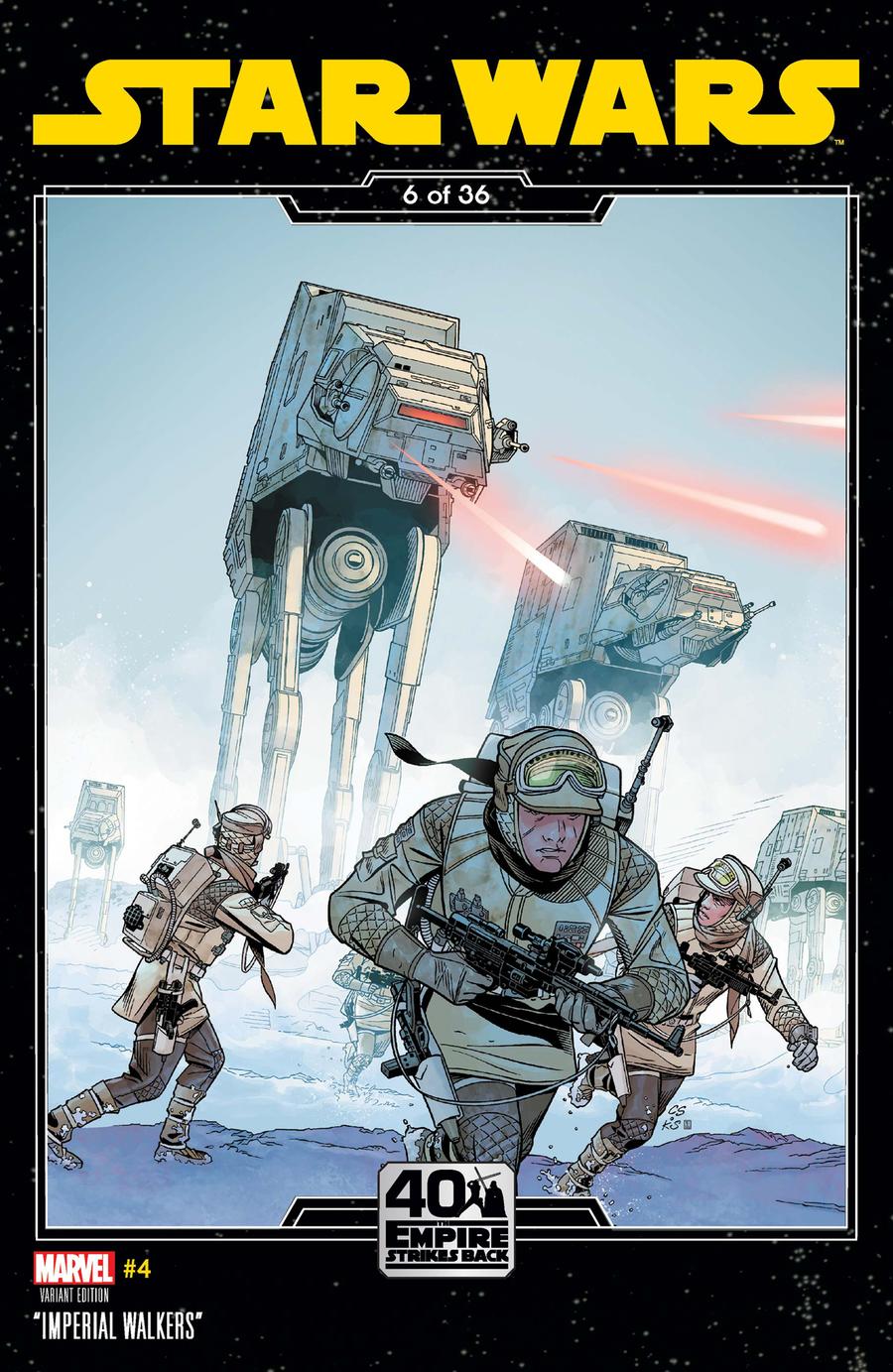 Star Wars Vol 5 #4 Cover B Variant Chris Sprouse Empire Strikes Back Cover